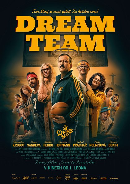 Plakátový vizuál filmu Dream Team